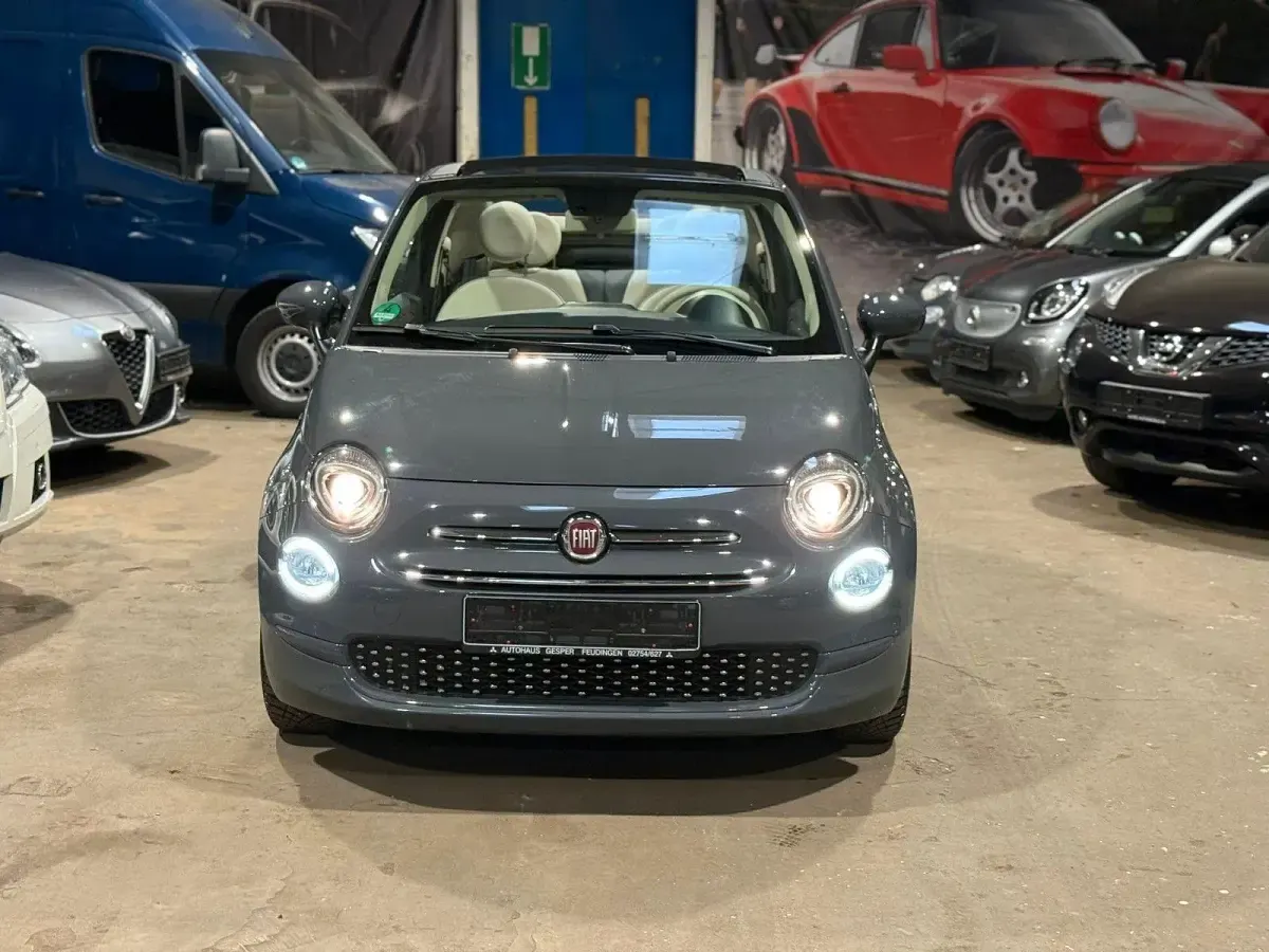 Gebraucht Fiat 500C Lounge 69 PS (50 kW) 2021 Grau Cabrio
