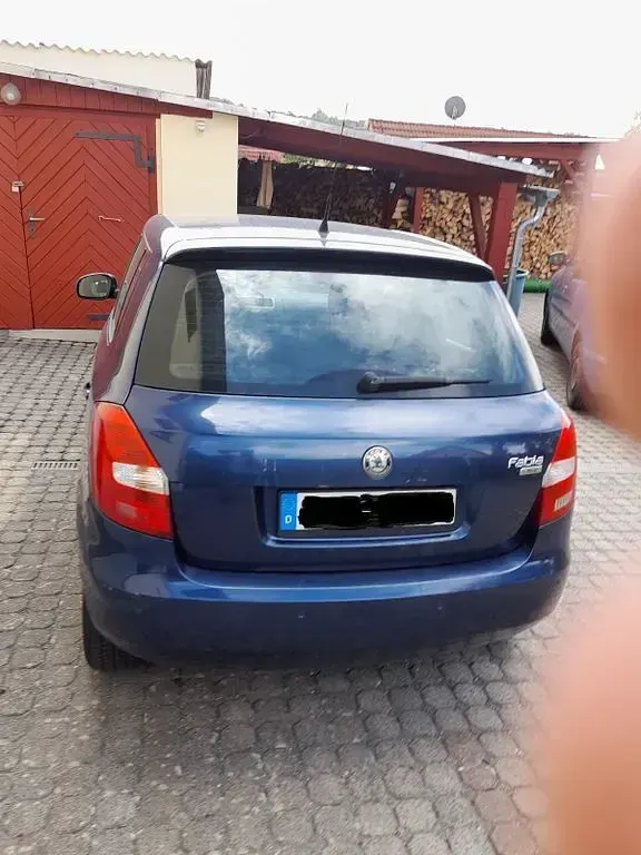 Gebraucht Skoda Fabia Elegance 86 PS (63 kW) 2007 Blau Limousine