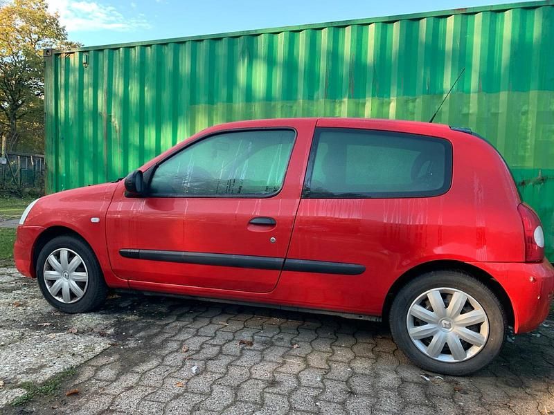Gebraucht Renault Clio II Campus 2009 Rot Kleinwagen