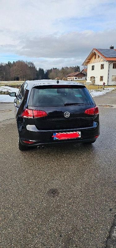 Gebraucht VW Golf VII Allstar 150 PS (110 kW) 2017 Schwarz Limousine