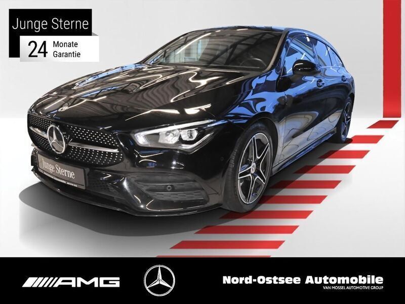 Schwarz Gebraucht 2020 Mercedes CLA220 Shooting Brake AMG Kombi | 27.990 € (Fairer Preis) - Bild 1/4