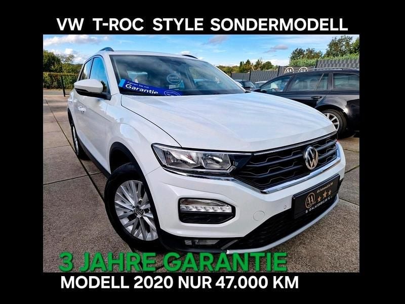 Weiß Gebraucht 2020 VW T-Roc Edition SUV | 16.899 € (Guter Preis) - Bild 1/4
