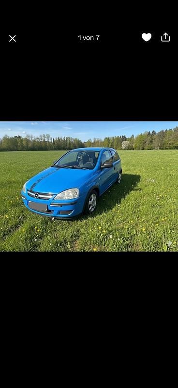 Gebraucht Opel Corsa 60 PS (44 kW) 2004 Blau Kleinwagen