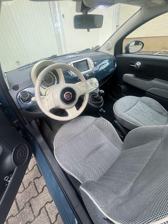 Grün Gebraucht 2008 Fiat 500 Lounge Kleinwagen | 4.500 € (Teuer) - Bild 1/4