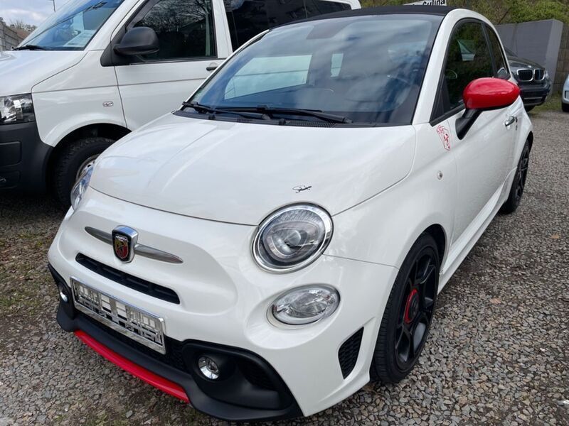 Weiß Gebraucht 2019 Abarth 595C Pista Cabrio | 20.990 € (Fairer Preis) - Bild 1/4