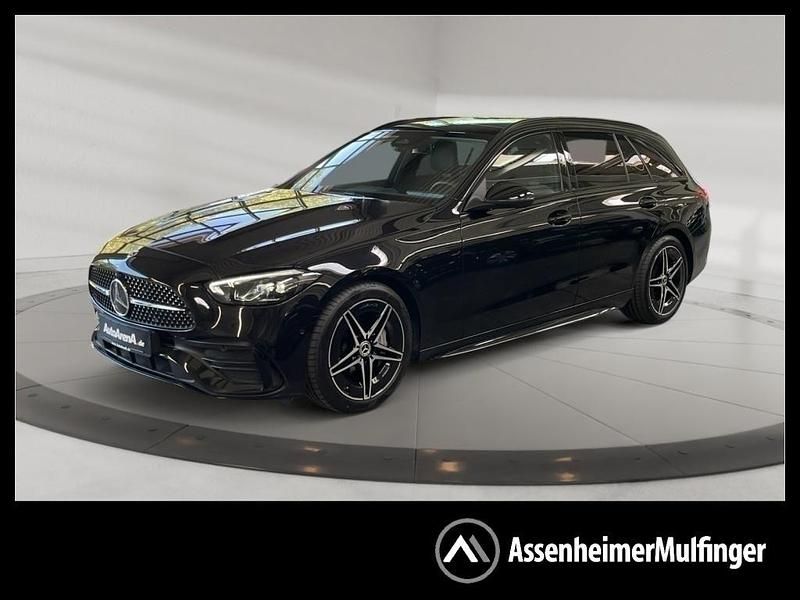 Schwarz Gebraucht 2024 Mercedes C180 AMG Limousine | 36.717 € (Fairer Preis) - Bild 1/4
