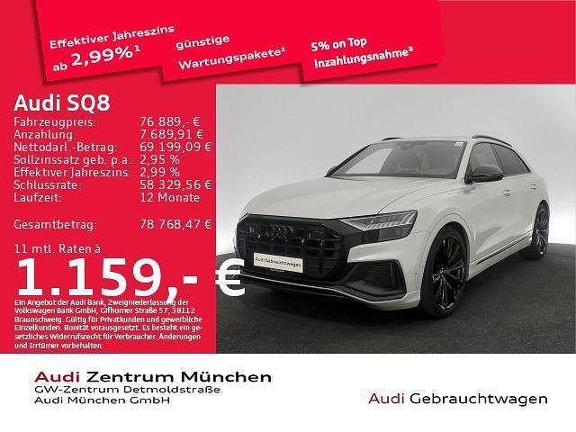 Gebraucht Audi SQ8 Competition 507 PS (372 kW) 2023 Vikunjabeige metallic SUV