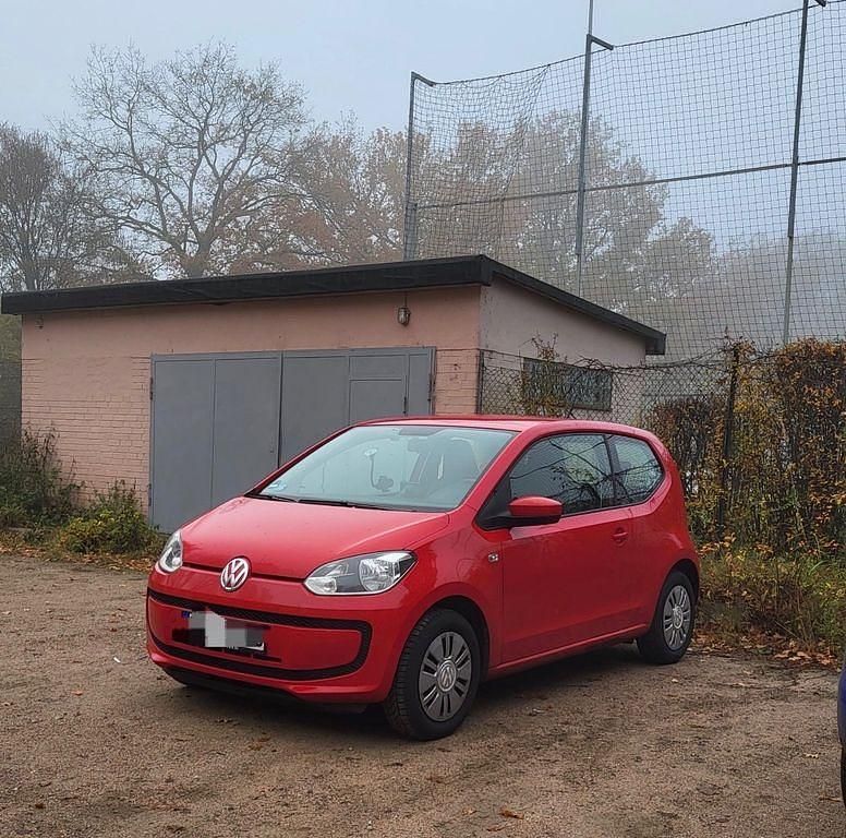 Gebraucht VW up! 60 PS (44 kW) 2014 Rot Kleinwagen