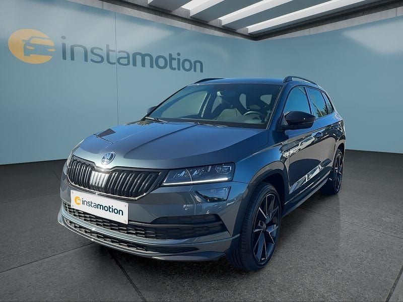 Grau Gebraucht 2021 Skoda Karoq SUV | 29.649 € (Guter Preis) - Bild 1/4