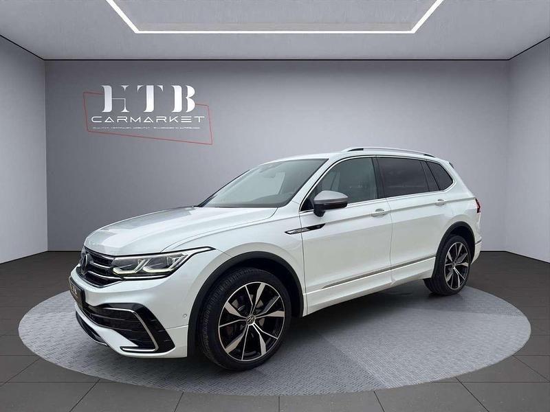 Weiß Gebraucht 2022 VW Tiguan Allspace R-line SUV | 30.990 € (Guter Preis) - Bild 1/4