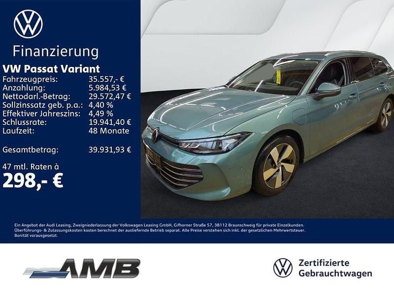 Gebraucht VW Passat Business 204 PS (150 kW) 2025 Grün Kombi