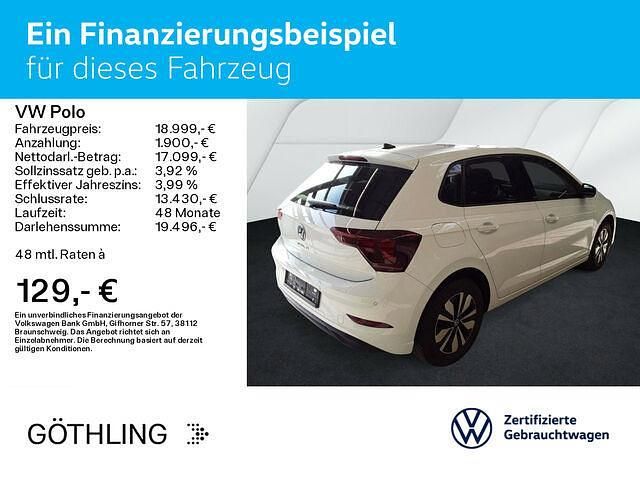 Gebraucht VW Polo Move 95 PS (69 kW) 2024 Weiß Limousine
