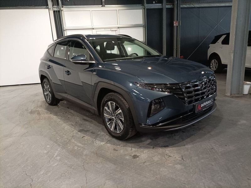 Blau Gebraucht 2021 Hyundai Tucson Select SUV | 18.970 € (Superpreis) - Bild 1/4