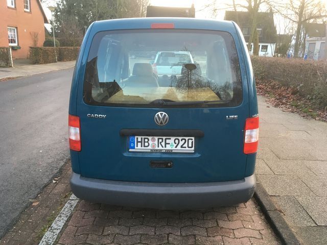 Gebraucht VW Caddy Life 75 PS (55 kW) 2004 Grün Van / Kleinbus