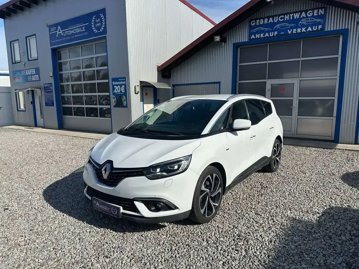 Gebraucht Renault Grand Scénic IV Bose Edition 160 PS (117 kW) 2018 Weiß Van / Kleinbus