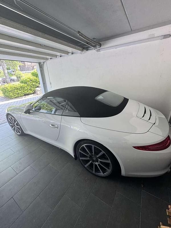 Weiß Gebraucht 2014 Porsche 911 Carrera S Cabriolet Cabrio | 119.900 € - Bild 1/4