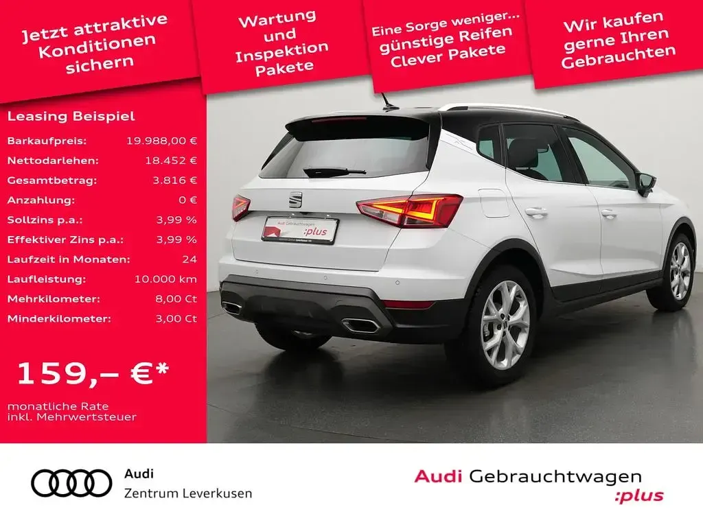 Gebraucht Seat Arona FR 116 PS (85 kW) 2024 Weiss SUV