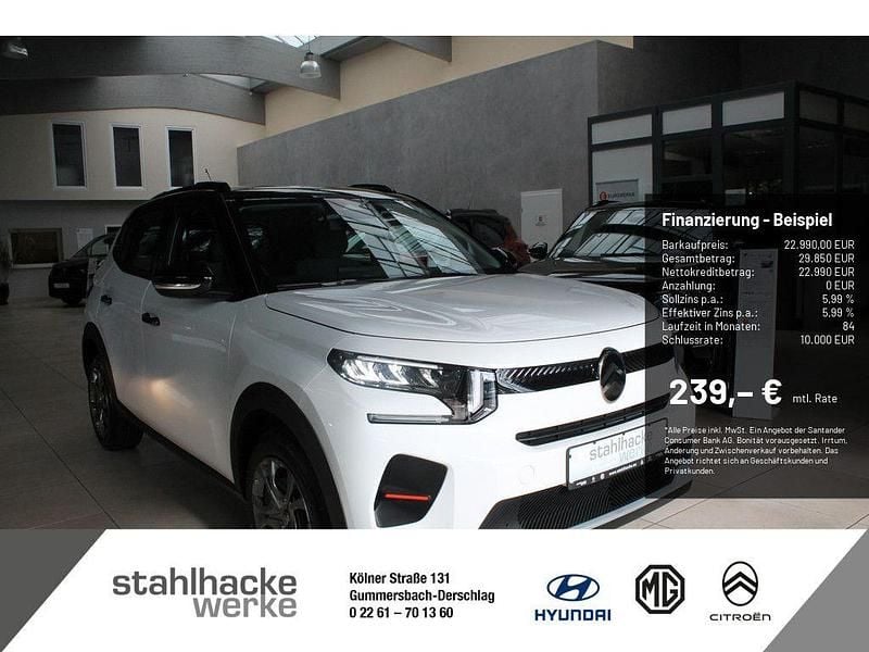 Weiß Neu 2025 Citroën e-C3 Van | 22.990 € (Guter Preis) - Bild 1/4