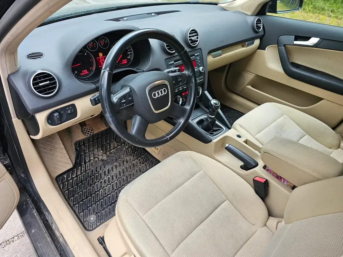 Używany Audi A3 105 KM (77 kW) 2008 Czarny Hatchback