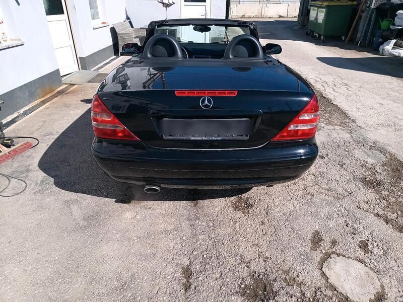 Schwarz Gebraucht 2000 Mercedes SLK320 Cabrio | 4.999 € (Superpreis) - Bild 1/4
