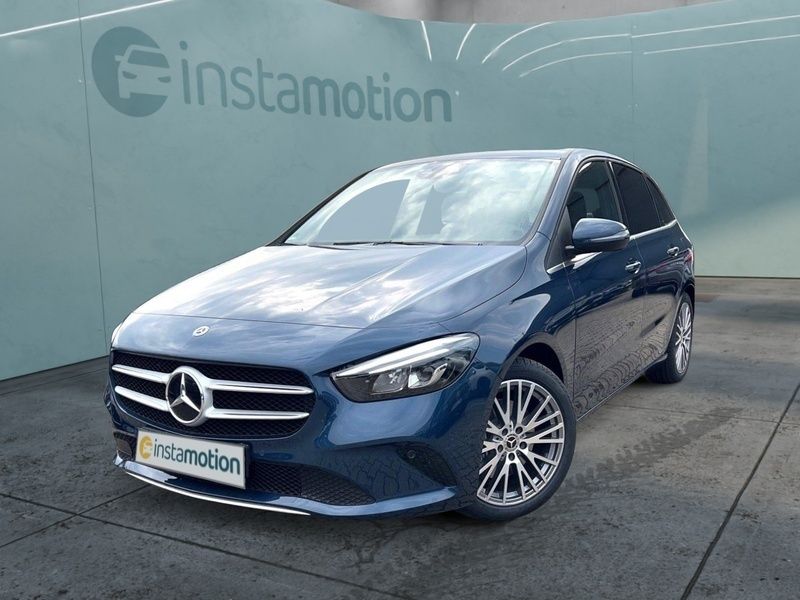 Blau Gebraucht 2022 Mercedes B220 Style Van / Kleinbus | 43.200 € - Bild 1/3