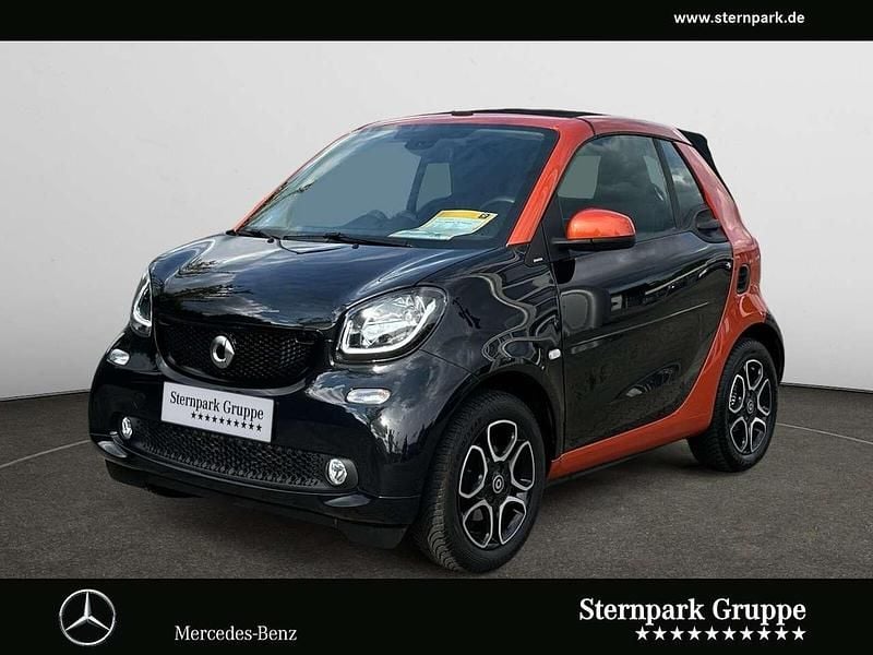 Schwarz Gebraucht 2019 Smart ForTwo Cabrio Cabrio | 18.980 € (Fairer Preis) - Bild 1/4