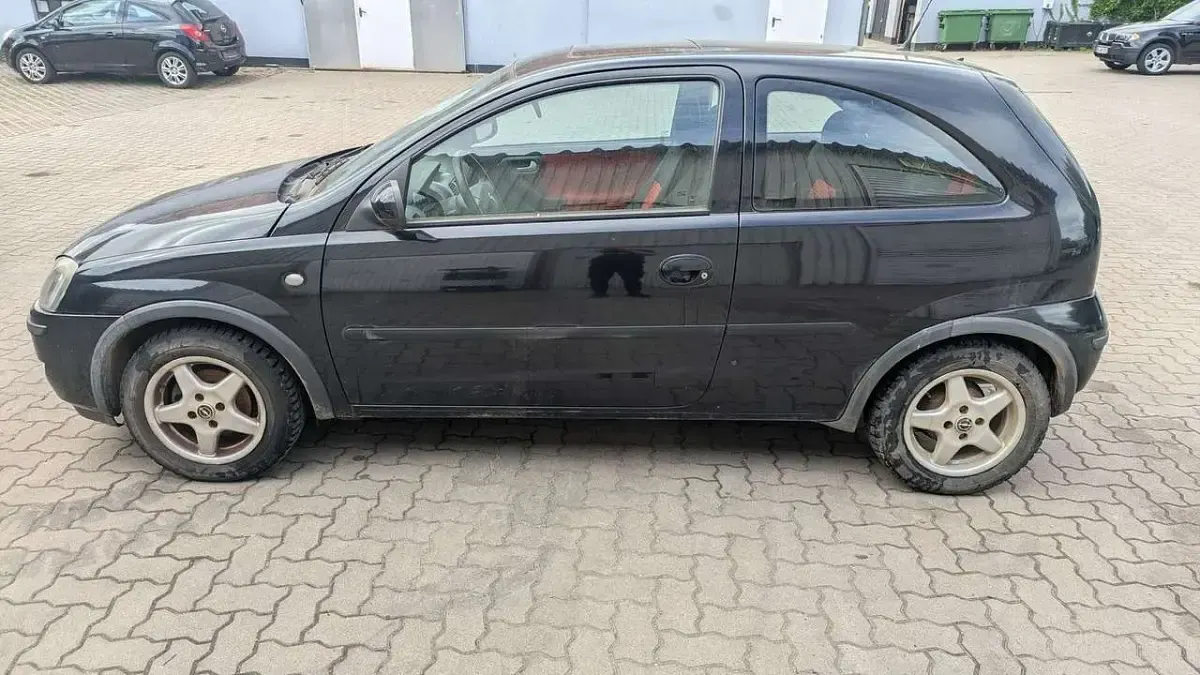 Gebraucht Opel Corsa Enjoy 60 PS (44 kW) 2004 Schwarz Kleinwagen