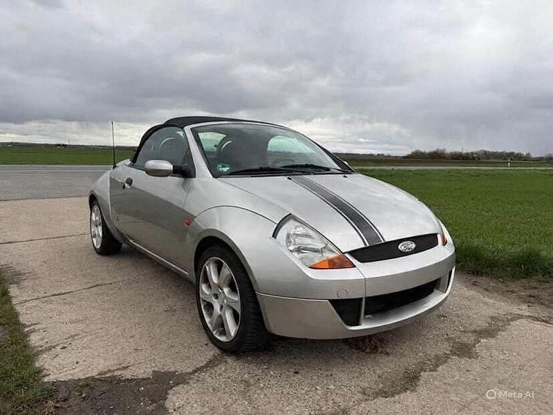 Gebraucht Ford StreetKa 95 PS (69 kW) 2003 Schwarz Cabrio