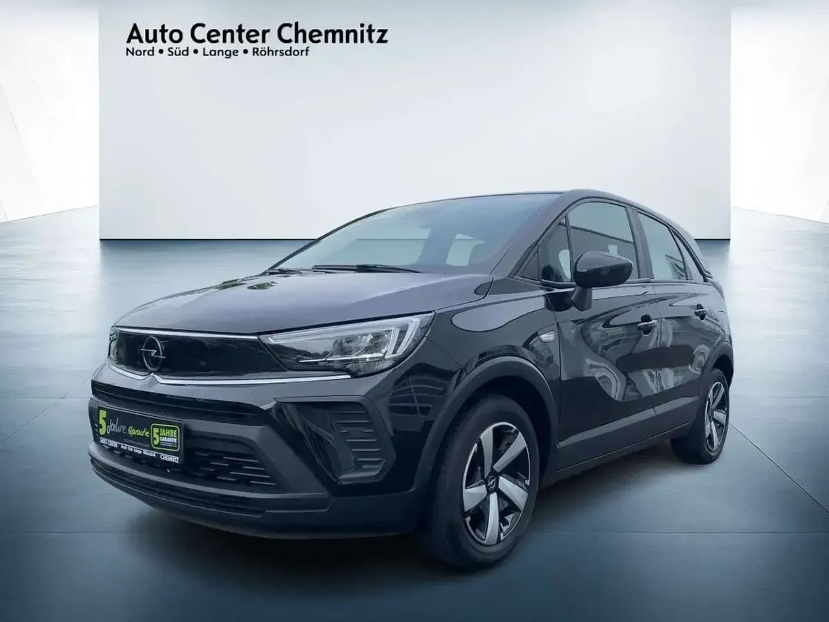 Gebraucht Opel Crossland Edition 83 PS (61 kW) 2022 Schwarz SUV