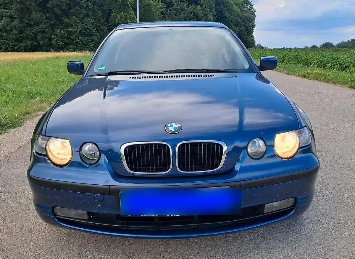 Gebraucht BMW 316 Compact 116 PS (85 kW) 2004 Blau Kleinwagen