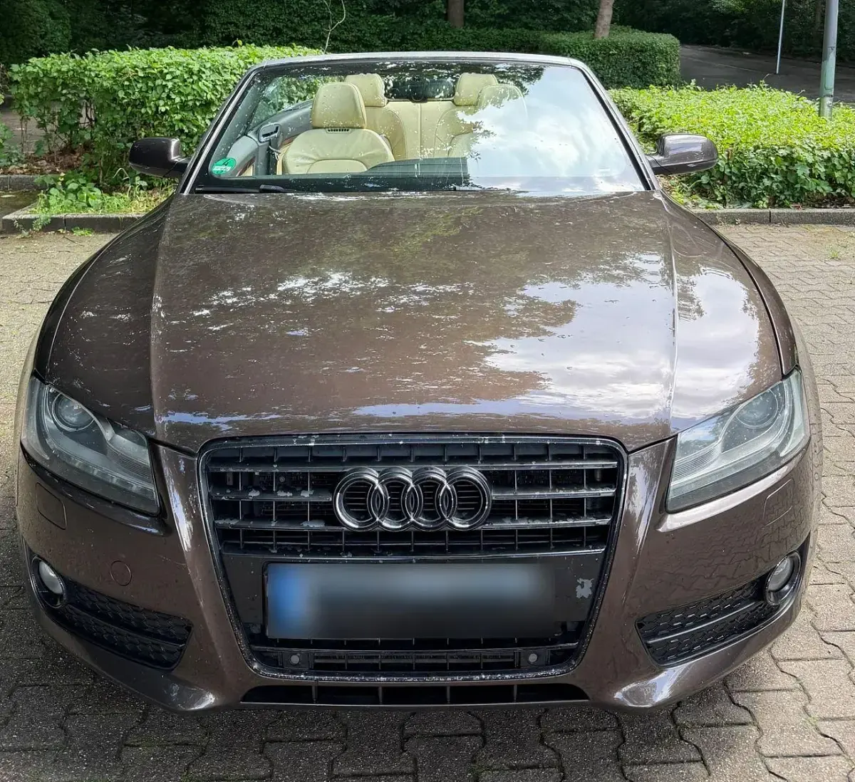 Gebraucht Audi A5 Cabriolet Comfort 211 PS (155 kW) 2011 Braun Cabrio