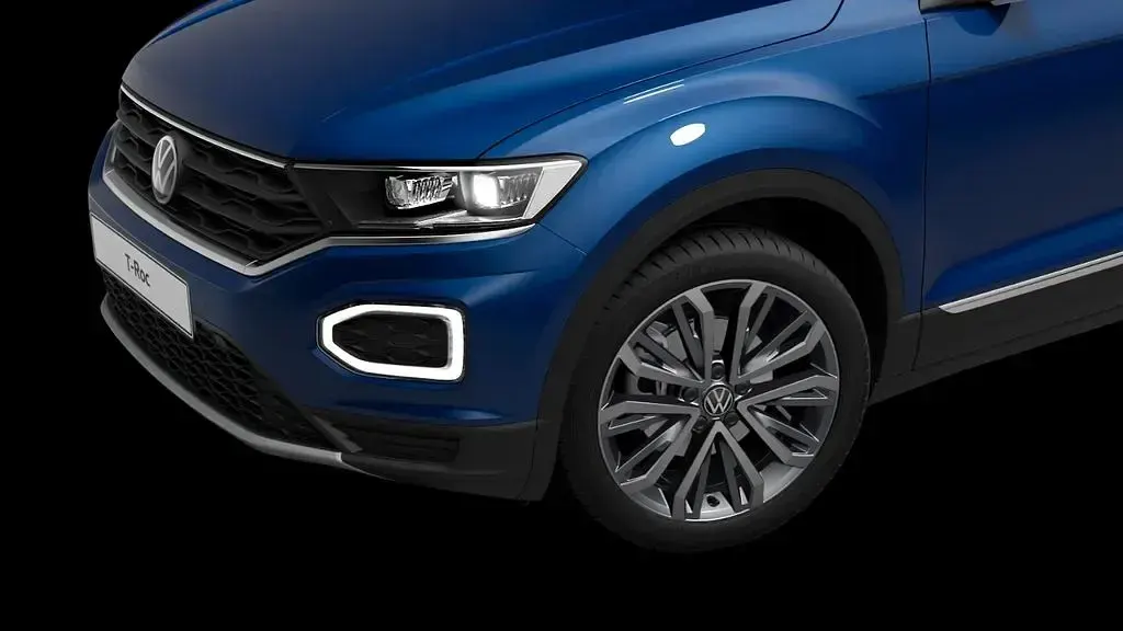 Gebraucht VW T-Roc Cabriolet Style 150 PS (110 kW) 2021 Blau Cabrio