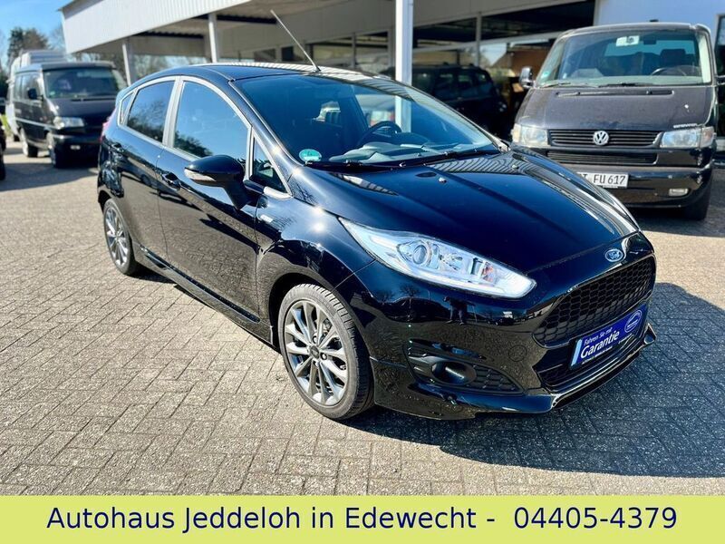 Schwarz Gebraucht 2017 Ford Fiesta ST-Line Kleinwagen | 9.770 € (Guter Preis) - Bild 1/4