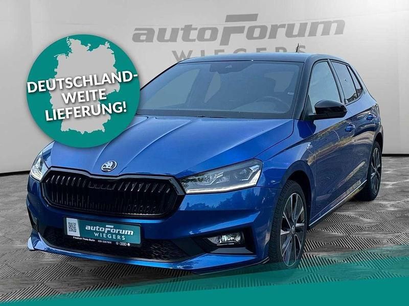 Blau Gebraucht 2023 Skoda Fabia Monte Carlo Limousine | 23.881 € (Fairer Preis) - Bild 1/4