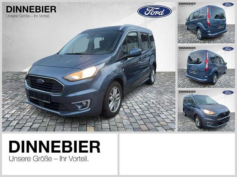 Blau Gebraucht 2021 Ford Tourneo Titanium Van / Kleinbus | 21.988 € (Fairer Preis) - Bild 1/4