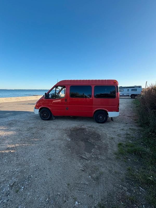 Gebraucht Ford Transit 1995 Rot Van / Kleinbus