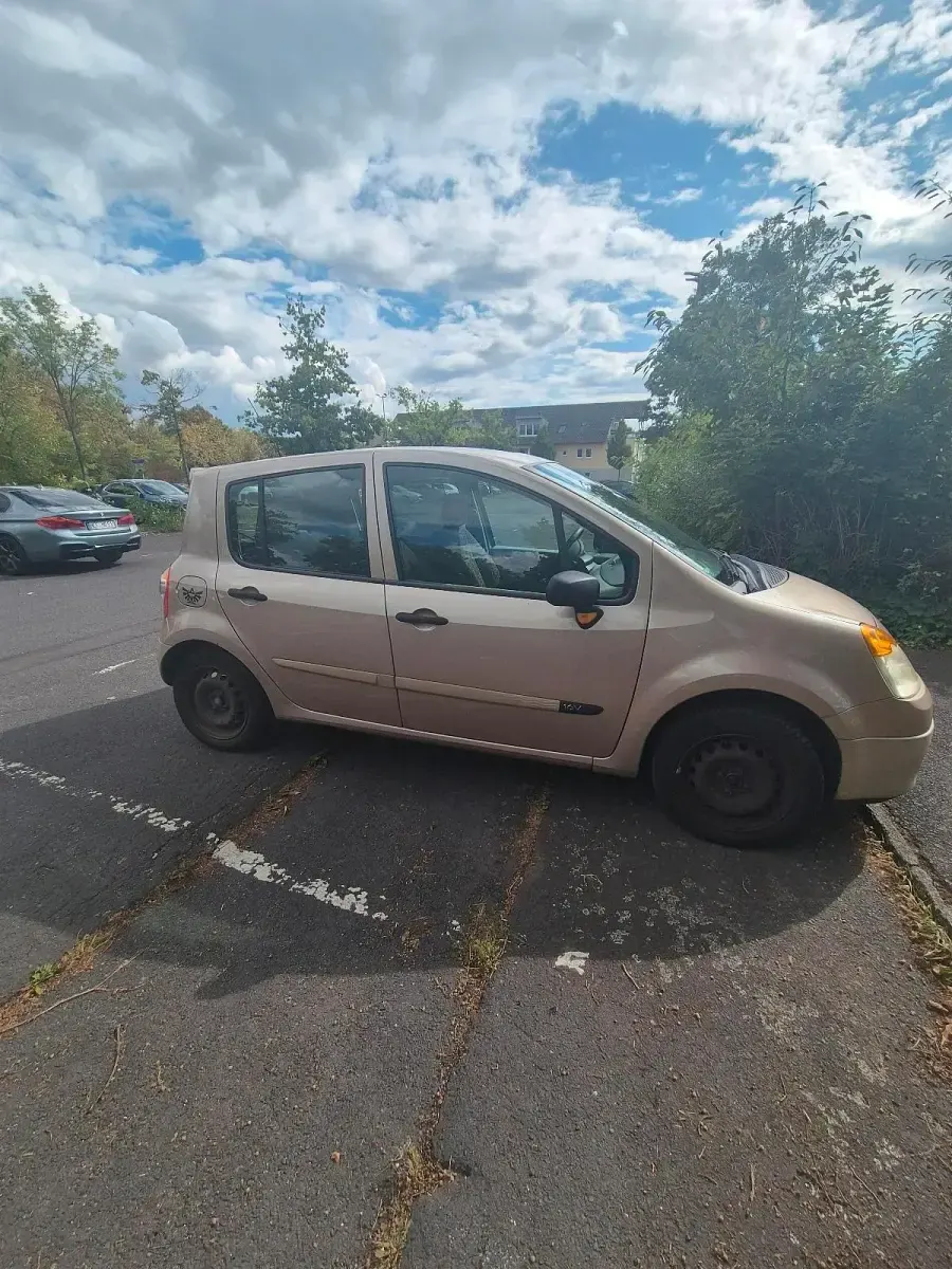 Brugt Renault Modus 75 HK (55 kW) 2004 Brun MPV