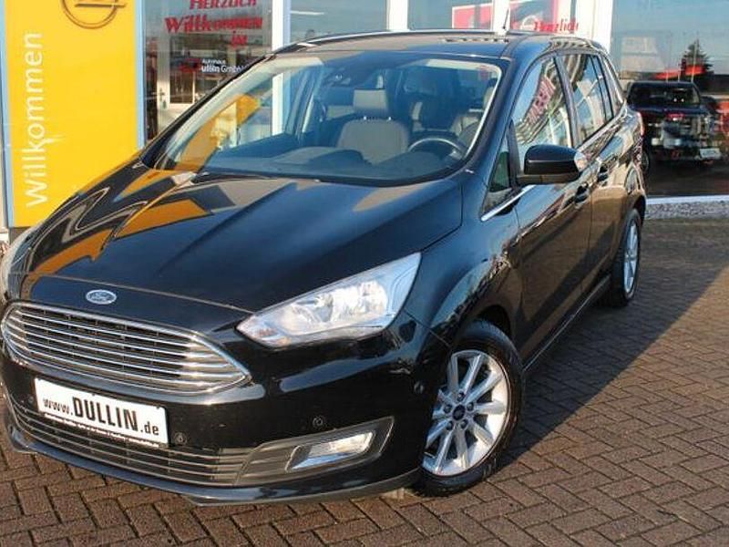 Gebraucht Ford Grand C-Max Titanium 120 PS (88 kW) 2015 Schwarz Van / Kleinbus