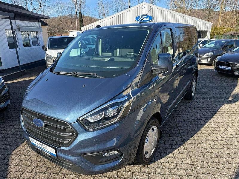 Gebraucht Ford Transit Custom Trend 170 PS (125 kW) 2022 Chromablau metallic Van / Kleinbus