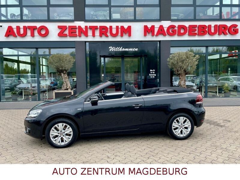 Schwarz Gebraucht 2014 VW Golf Cabriolet Cabrio | 11.750 € (Fairer Preis) - Bild 1/4