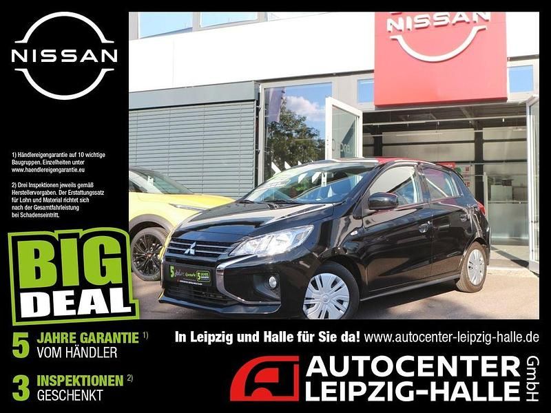 Magicschwarz perleffekt Gebraucht 2022 Mitsubishi Space Star Select Limousine | 10.380 € (Fairer Preis) - Bild 1/4