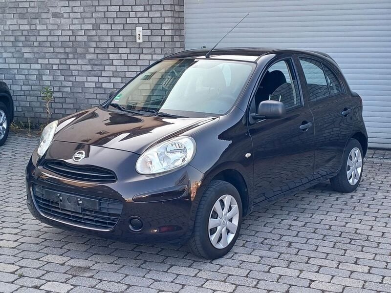 Schwarz Gebraucht 2013 Nissan Micra Visia Kleinwagen | 4.990 € (Fairer Preis) - Bild 1/4