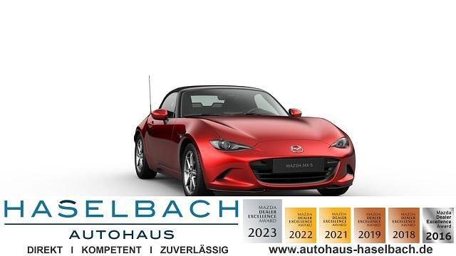 Rot Neu 2025 Mazda MX5 Exclusive-Line Cabrio | 31.480 € (Guter Preis) - Bild 1/4