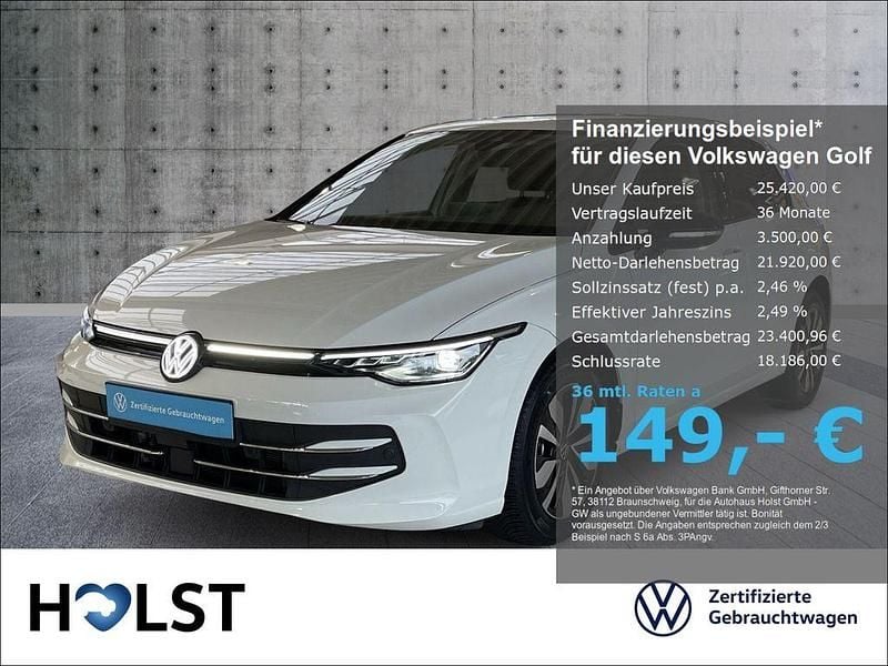 Occasion VW Golf VIII Goal 116 ch (85 kW) 2025 Berline
