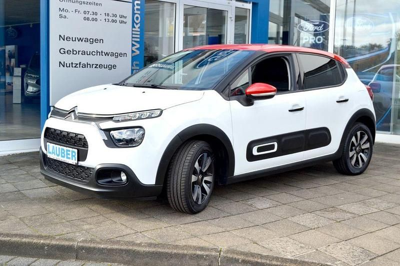 Polarweiss Gebraucht 2022 Citroën C3 Feel Kleinwagen | 12.250 € (Fairer Preis) - Bild 1/4