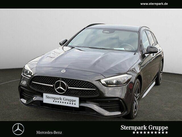Grau Gebraucht 2023 Mercedes C300e AMG line Kombi | 41.690 € (Guter Preis) - Bild 1/2