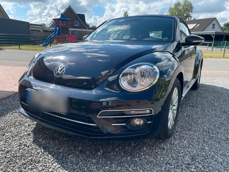 Schwarz Gebraucht 2017 VW Beetle Cabrio | 15.950 € - Bild 1/4