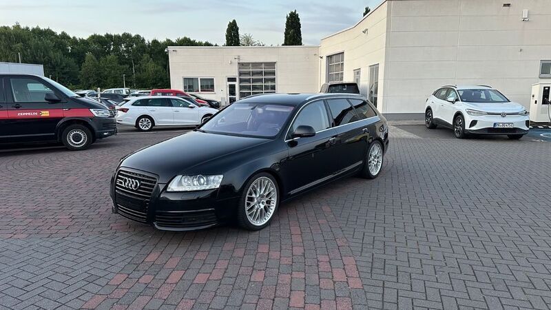 Schwarz Gebraucht 2009 Audi A6 Ambiente Kombi | 7.900 € - Bild 1/4