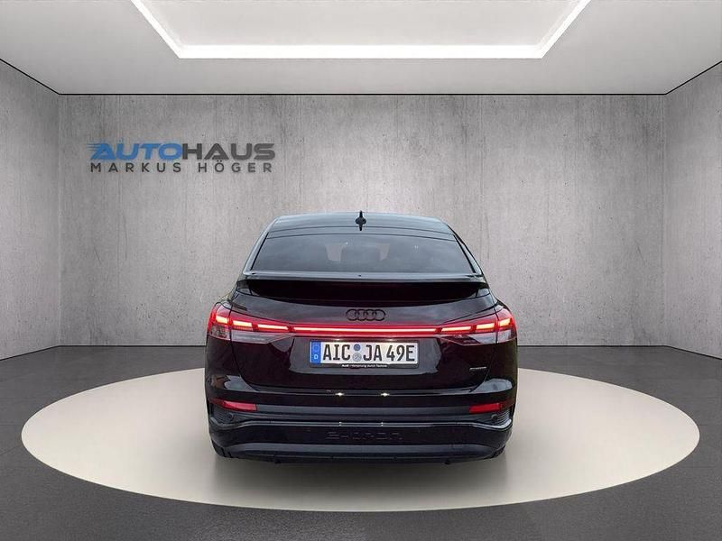 Gebraucht Audi Q4 Sportback e-tron S-Line 219 kW (299 PS) 2023 Mythosschwarz metallic SUV