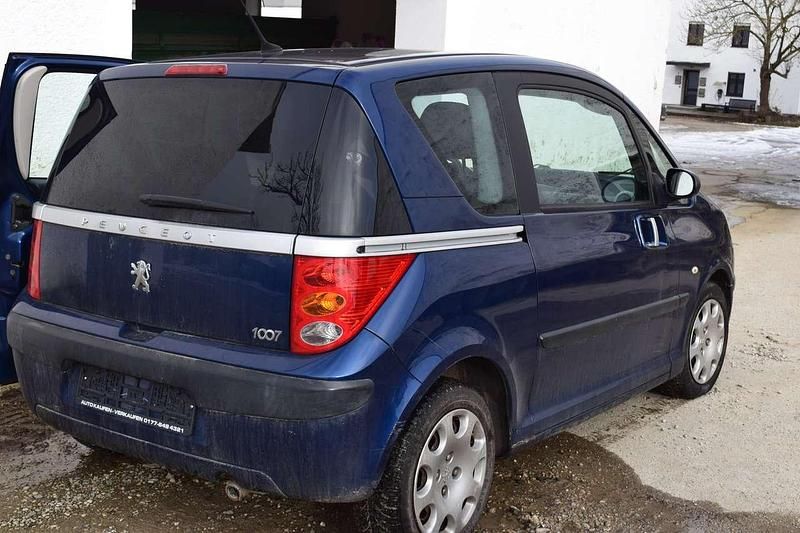 Gebraucht Peugeot 1007 73 PS (53 kW) 2005 Blau Van / Kleinbus